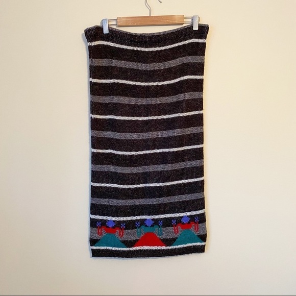 Zygo London Alpaca Blend Sweater Pencil Skirt - M - Picture 3 of 9